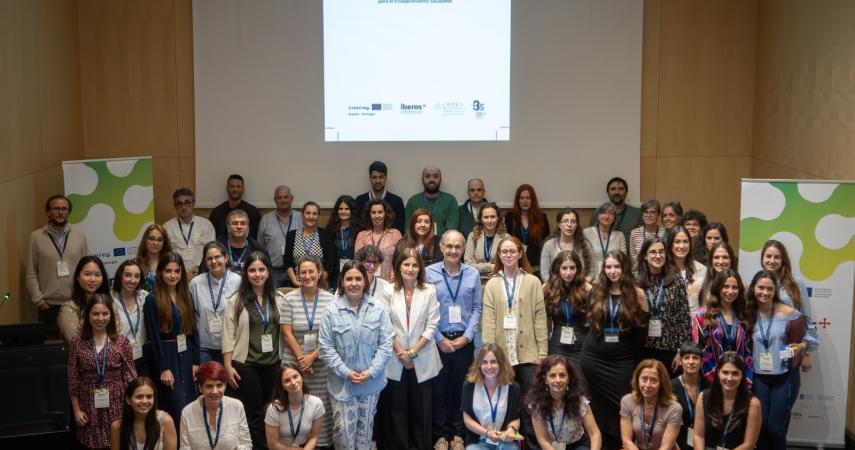 Foto de equipo das persoas asistentes ao congreso