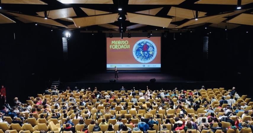 Acto inaugural do Menudo ForoACUI o pasado novembro.